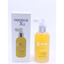 그라비스 프리미엄X2 스캘프 두피토닉 100ml 두피청결 지성 비듬 탈모토닉