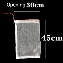 새그물망 새 망 그물 농작물 보호 방지 30pcs 나일론 투명 가방 포도 과일 나무 모기 조류 졸라 매는 끈 가방 정원 도구, 30x45cm-30pcs, 01 30x45cm-30pcs