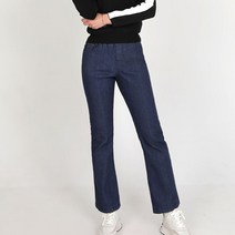 이지바이골프 웜포유 여성 부츠컷 데님 바지 ~XL까지 빅사이즈