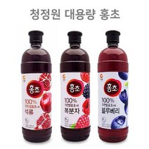 쿨샵 청정원 대용량 홍초 희석음료 석류 블루베리, 쿠팡 1, 쿠팡 복분자1.5리터, 쿠팡 본상품선택