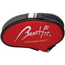 그라운드골프채 골프클럽 하타치 GG 헤드커버, 빨간색