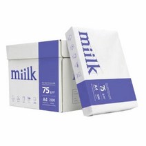 복사용지A4(밀크75g/500매X5권/BOX/한국제지)