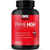 Force Factor Prime HGH Secretion Activator Supplement for Men with L-Arginine and L-Glutamine to Tri