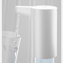 domiheat 원터치 워터 펌프 에코보틀 생수 디스펜서 정수기, white