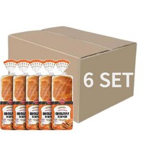 롯데제과 기린이네 통밀식빵 간단한끼 건강한끼 500g 5봉, 6개
