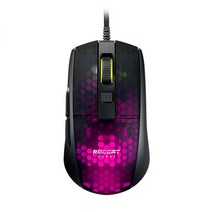 로켓 Burst Pro 68g Lightweight 16K Optical Owl-Eye PC 게이밍 마우스, Black