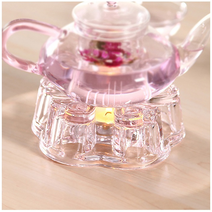 유리 티워머 차우리기 내열유리 티팟 세트 직화 집들이 차선물세트 찾집 안깨지는 초, 전용 티포트