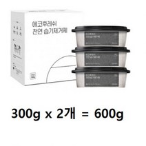 에코후레쉬 천연 습기제거제 본품, 3개, 600g