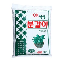 미미네가든 삼원그린 OK싱싱 분갈이 7L - 분갈이흙, 단품