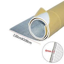 car hood 섀시 방화벽 heat shield car ceiling door insulation mat car trunk noise insulation heat sound Th, 130cmx100cm 열