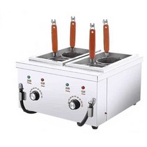 업소용해면기 면삶기 소바 주방 1인분 4구 중국집, 4구 이중실린더(전기형)
