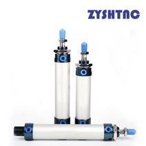 유압실린더 MAL 시리즈 미니 공압 실린더 16/20/25/32mm 보어 25-300mm 스트로크 복동 알루미늄, 03 75mm stroke_02 20mm Bore, 1개