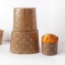 4820. 종이원형몰드 파네토네 (90*90) 10pc / 파네토네몰드 파네바소몰드