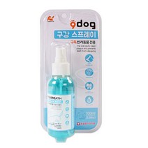 애완견 입냄새 구취제거 스프레이 100ml 하얀이빨 치석제거 입냄새제거, 1개