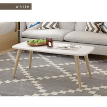 인테리어 원목 쇼파 탁자 어디에 놓아도 어울리는 심플 모던한 디자인으로 심플라이프를 즐기세요 좌식 테이블, 화이트