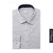 듀퐁셔츠 AK수원점 듀퐁 남성 스트레치 프린트 긴소매셔츠 2SM22LS770SNY