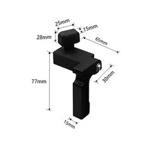트랙 스톱 테이블 톱/라우터 마이 터 게이지 각도 눈금자 톱 밴드 플립 목공 도구와 450mm DIY, [05] stopper