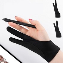 드로잉장갑 태블렛 만화 그림용 웹툰용 장갑, 오염방지