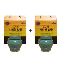 [2023 설날] 지리산햇꿀 벌꿀 설날 선물세트/ 도자기꿀/꿀, 02. 지리산벌꿀 청자실속형1kg+1kg, 1개