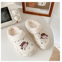 탈부착 면 트레일링 슈즈 기모 보온