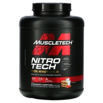 nitro tech 100 유장 금 딸기 쇼트케이크 2.28kg(5.03lbs), 5.03 lb
