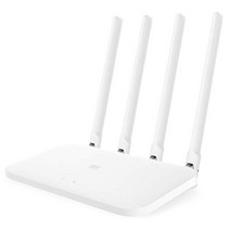 Xiaomi Mi Router 4A WiFi 라우터 5GHz에서 867Mbps 및 2.4GHz에서 300Mbps 802.11a/b/g/n/ac 802.3/3u 64MB RAM 안테나 4개 Xiaomi 앱 최대 64개 장치 흰색 -13588, Mi AIoT 라우터 AX3600