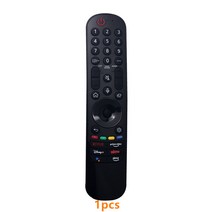 LG 스마트 TV MR22GA AKB76039907 리모컨 부품용 포인터 없는 음성 기능, 1pcs