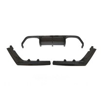 Bmw f80 m3 f82 f83 m4 리어 범퍼 립 디퓨저 스플리터 2014-2020 악세사리 스포일러 바디 키트, 복근 광택 블랙