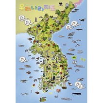 150피스 지도 직소퍼즐 대한민국지도 PL290, 단품, 단품