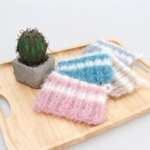 아트박스/러브컨츄리 세상 실용적인 심플수세미 DIY키트(동영상), 그레이/베이지