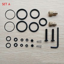 PCP 펌프 씰링 O링 고압 공기 액세서리 인플레이터 수리 세트 키트 NBR 구리 30mpa 범용 교체