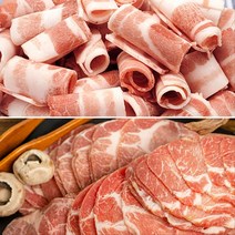 한돈 대패삼겹살 300g + 대패목살 300g 냉동 국내산 돼지고기 세트, 대패삼겹살 600g + 대패목살 600g