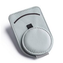 라별 차량용 카드 안경 수납 클립, 그레이, 1개