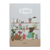 양장노트M 마리프 BE ALRIGHT 148x210mm 56매, 쿠팡50억 본상품선택