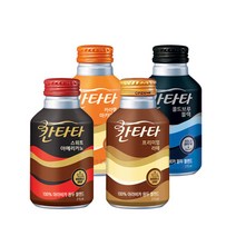롯데 칸타타 4종 275ml 6캔, 카라멜 마키아토, 6개