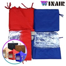 WINAIR 캐노피 천막 일반/투명 바람막이 1면, 바람막이 1면_일반, 2m, 브라운