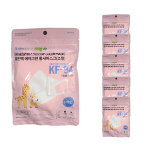 아이숲 컬러마스크 소형 KF94, 30매(5매입 6팩), 화이트