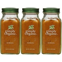 Simply Organic 튜메릭, 67g, 3개