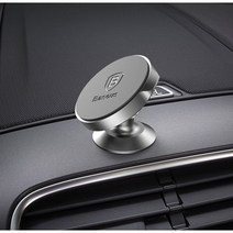 베이스어스 고퀄리티 차량용 대시보드 스마트폰 자석 거치대, 블랙