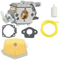 Husqvarna 용 기화기 키트 50 51 55 61 254 257 261 262 전기 톱 WT-170 에어 필터 피트 연료 라인 점화 플, 01 1pcs