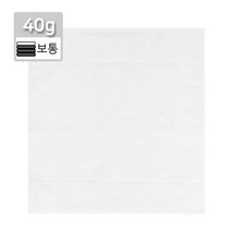 40물수건(30x30cm 40g) 주방 업소 식당 면 물수건 다용도 순면 빨아쓰는 행주 걸레