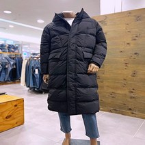 지프 남여공용 혼슬지퍼 와끼후다 롱패딩 다운점퍼 JJ8JPU402