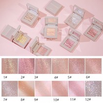 아이섀도우 팔레트워터프루프 아이메이크업, 1세트, 12색
