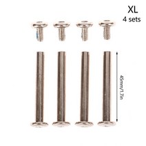 캐리어바퀴 스테인레스 스틸 수화물 나사 수하물 액세서리 6x30-45mm 바퀴 볼트 리벳 4 피스