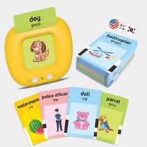 말하는 영어 한글 낱말카드 링고키트 동물 음식 탈것 다양한 주제별 224단어, 링고키트 EK01 + 4종 언어팩