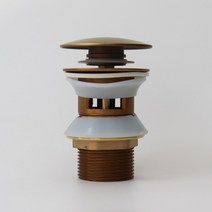 소형싱크대 간이 미니 싱크대 욕실 세면대 싱크 드레인 황동 플러그 부식 방지 팝업 호텔용, 01 Antique A