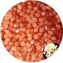 50100200pcs 정원 장식 빛나는 돌 어두운 장식 자갈에 빛납니다 자갈 바위 야외 수조 수족관 장식, 200개, 주황색