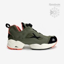 리복 패션 하이탑 운동화 인스타 펌프 퓨리 아미 그린 x 블랙 #｜GO ON