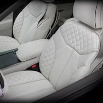 볼보 S90시트 통풍 커버 여름 22년형, 킥매트(1개), 코튼베이지