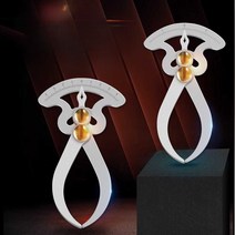 콤파스 두께 측정기 내경 외경 버니어 캘리퍼스 스텐, 갭 게이지정확도 1MM 측정범위 9CM 콤파스